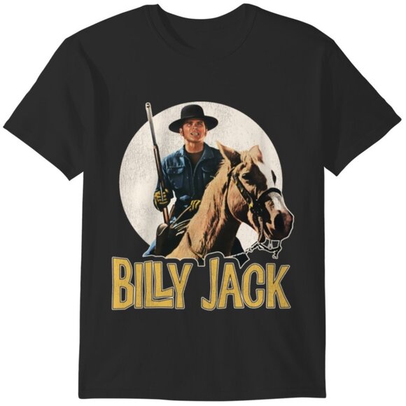 Billy Jack Classic Retro Western Movie Icon Graphic Collector Fan Casual T-Shirt - Picture 1 of 5